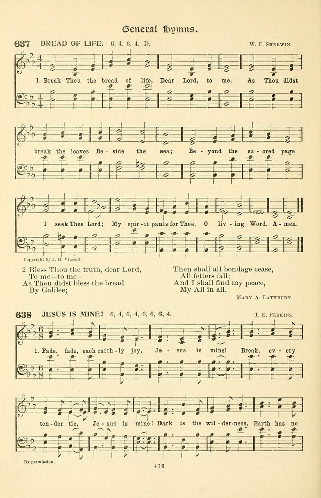 Hymnal Companion to the Prayer Book: with accompanying tunes page 486