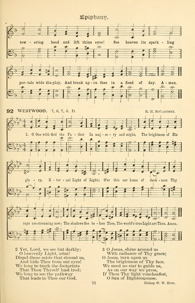 Hymnal Companion to the Prayer Book: with accompanying tunes page 77