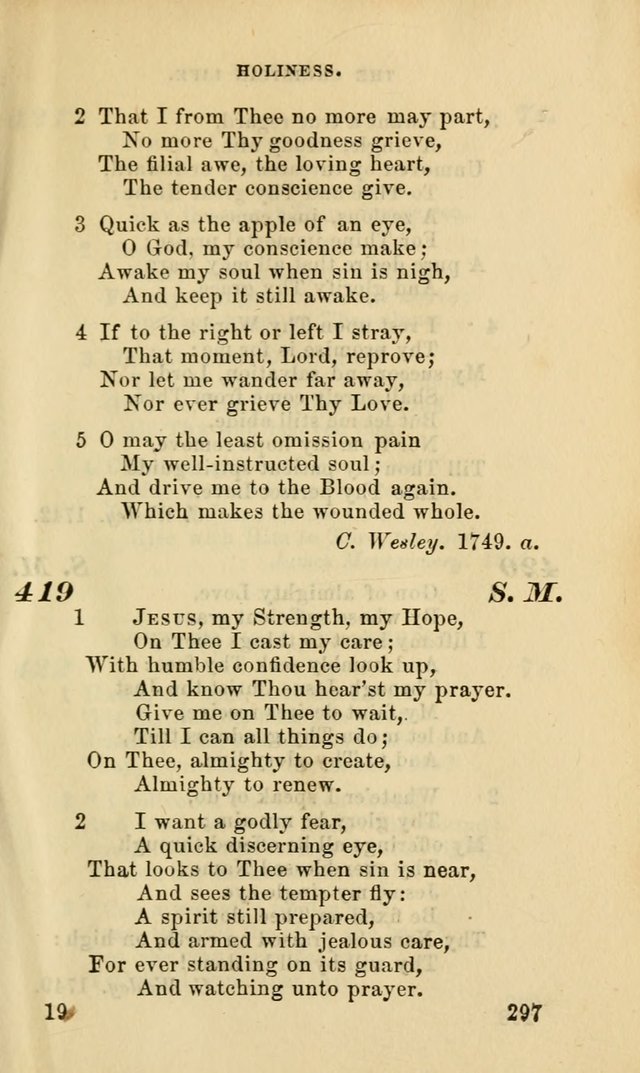 Hymns for the use of the Evangelical Lutheran Church, by the Authority of the Ministerium of Pennsylvania page 297