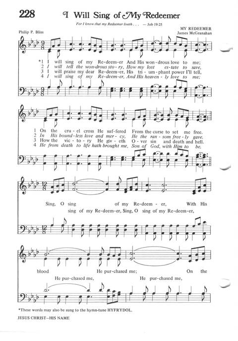 Hymns for the Family of God page 202