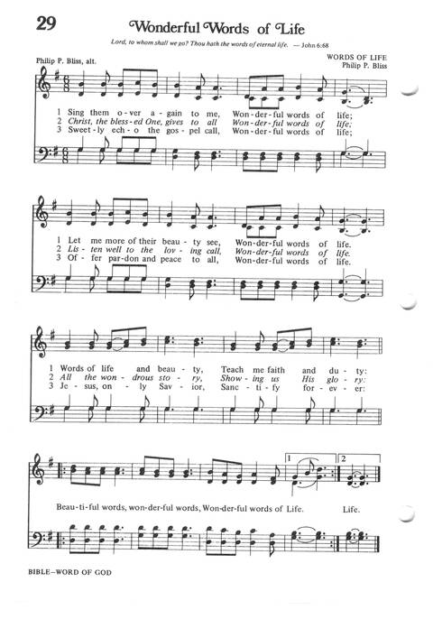 Hymns for the Family of God page 28