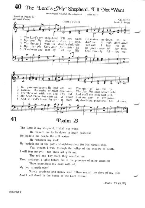 Hymns for the Family of God page 38