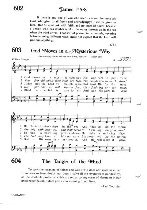 Hymns for the Family of God page 538