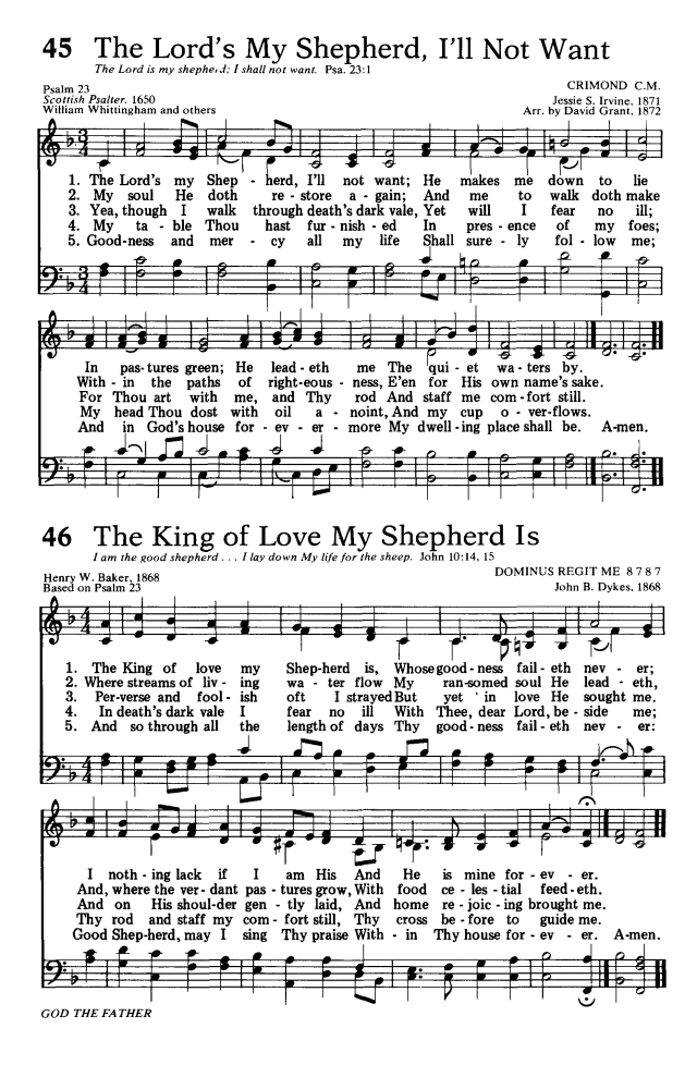 Hymns for the Living Church page 42
