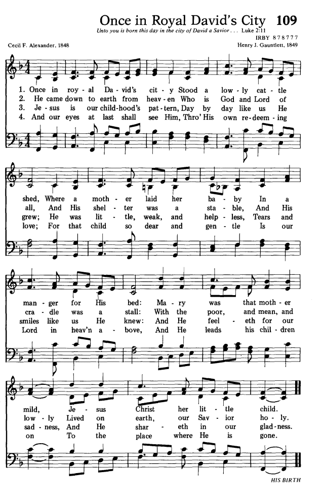 Hymns for the Living Church page 99