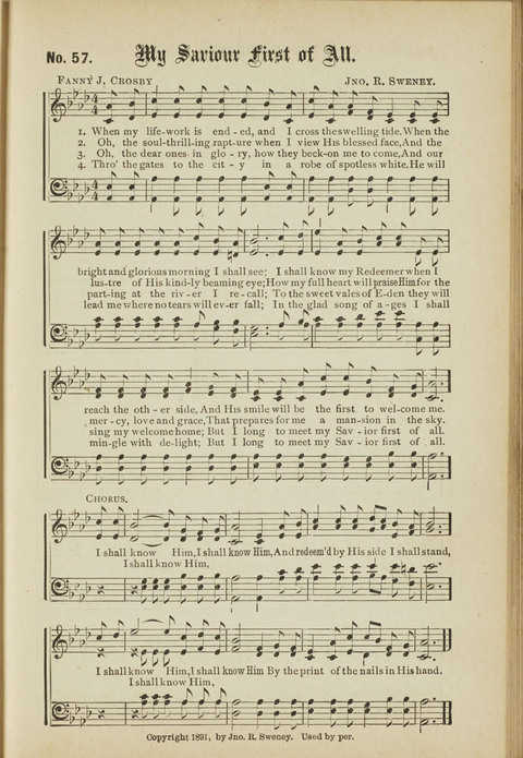 Hymns of Faith and Praise: a collection of new and standard hymns for Sunday Schools, Young Peoples