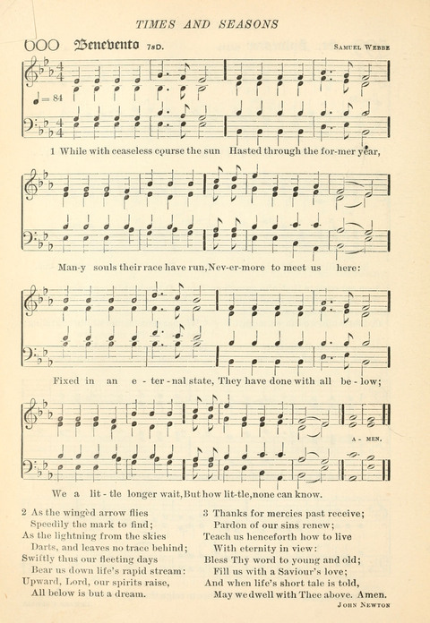 Hymns of the Faith: with psalms for the use of congragations page 591