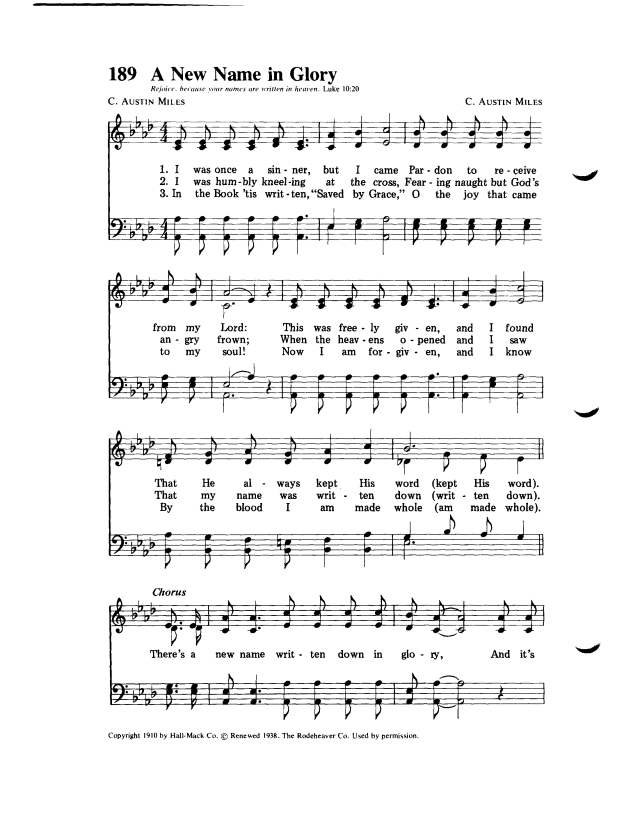 Hymns of Faith page 186
