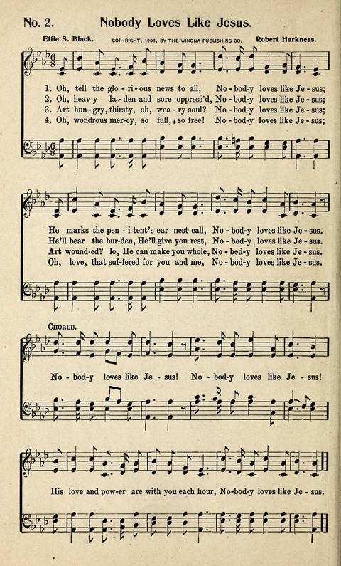 Hymns for His Praise: No. 2 page 2