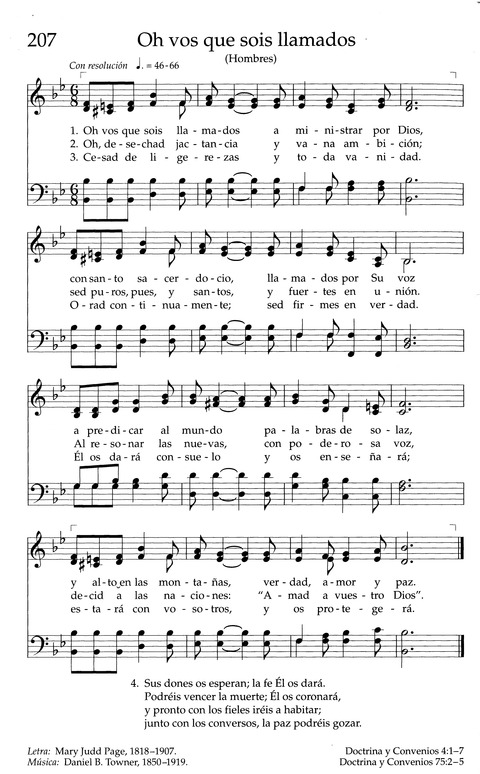 Himnos de la Iglesia de Jesucristo de Los Santos de Los Últimos Días page 254