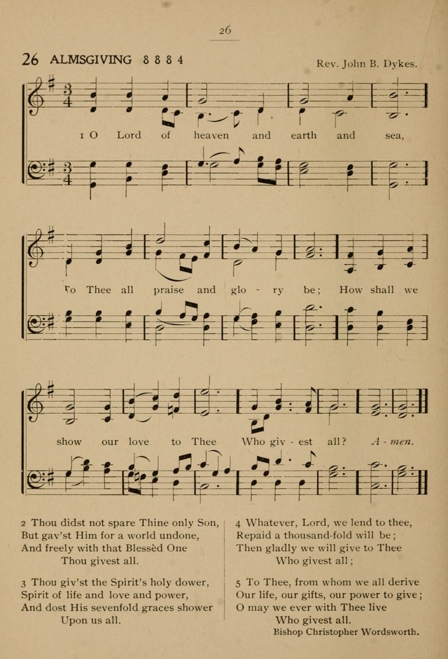 Hymnal: Jubilee Convention of Young Men