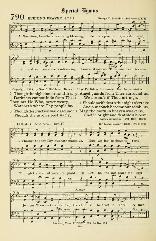 Hymnal and Liturgies of the Moravian Church page 722