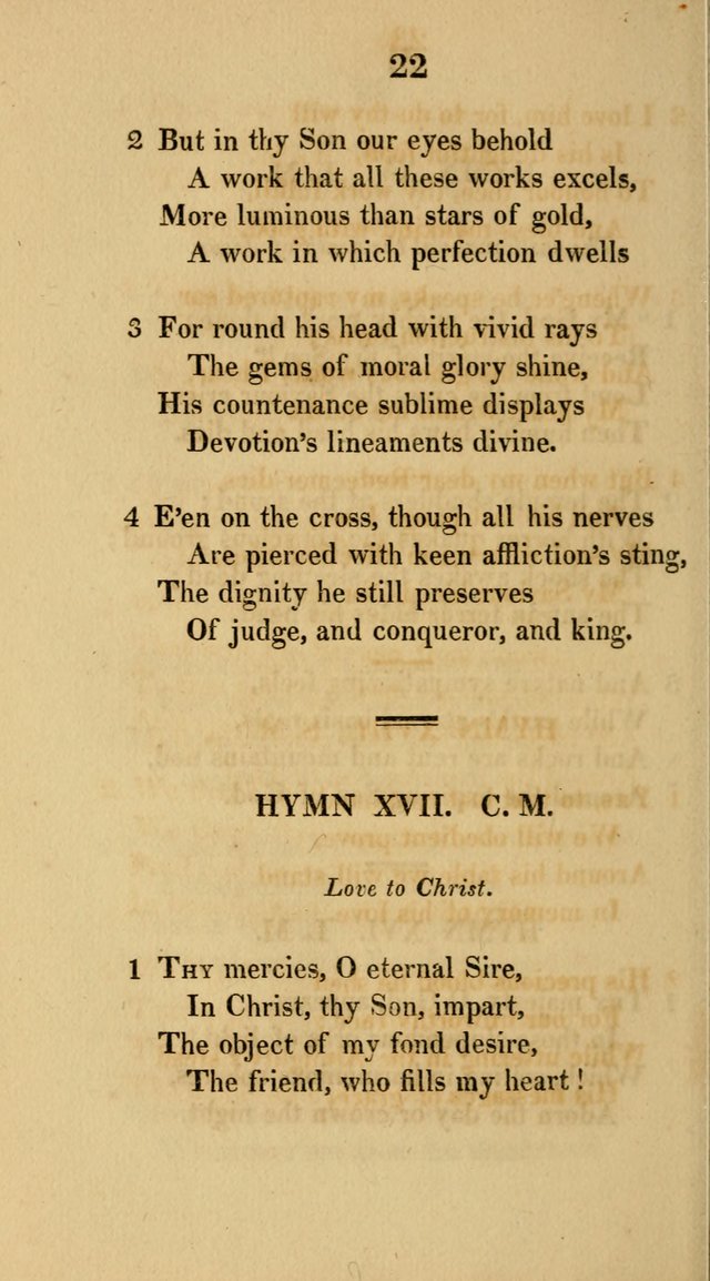 Hymns for the Lords Supper: original and selected. (2nd ed.) page 22