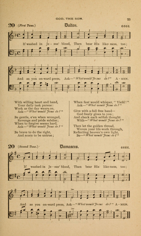 Hymnal with Music for Children page 23