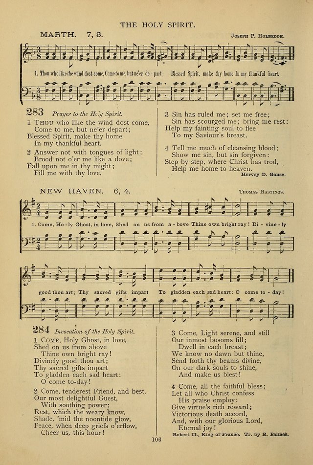 Hymnal of the Methodist Episcopal Church: with tunes page 103