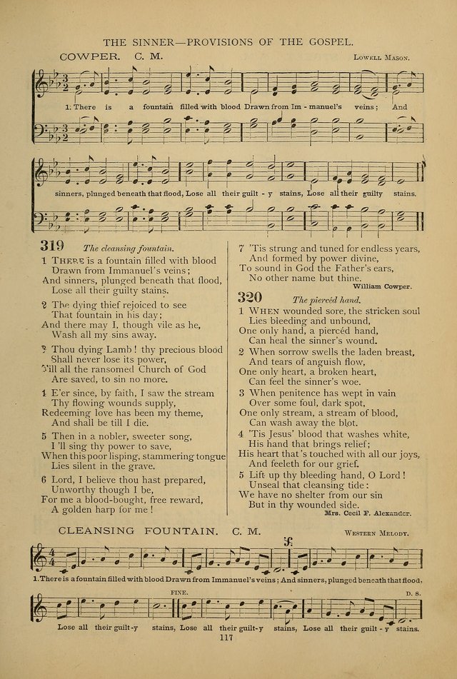 Hymnal of the Methodist Episcopal Church: with tunes page 114
