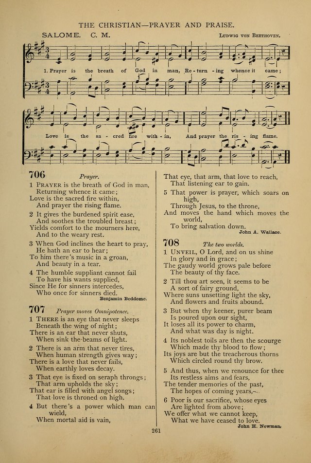 Hymnal of the Methodist Episcopal Church: with tunes page 258