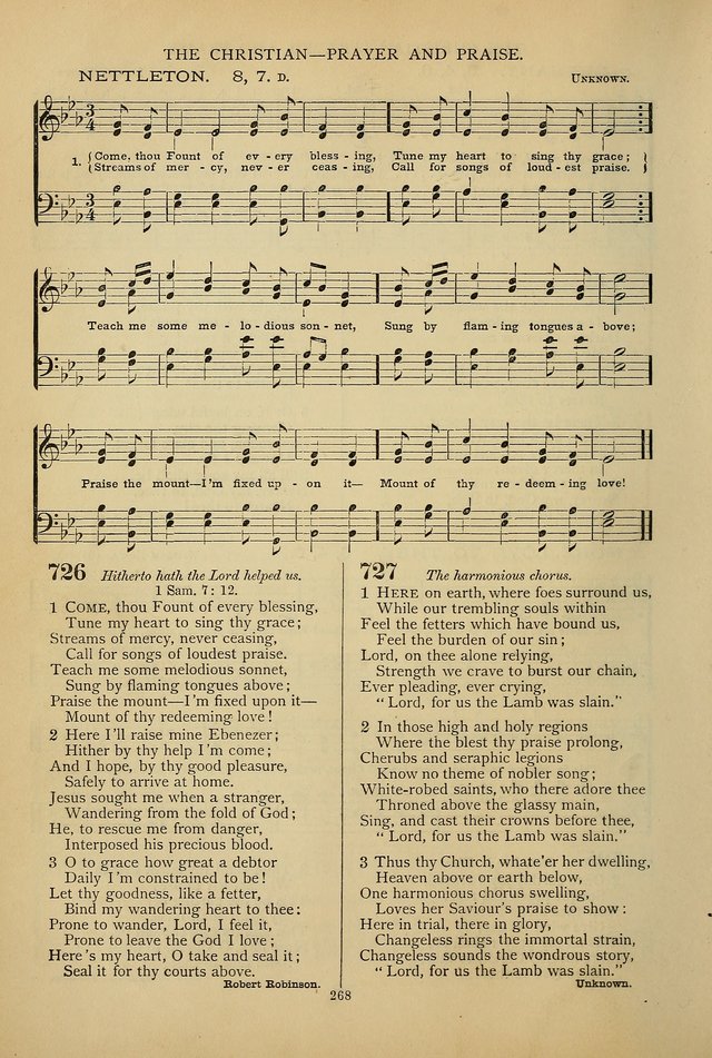 Hymnal of the Methodist Episcopal Church: with tunes page 265