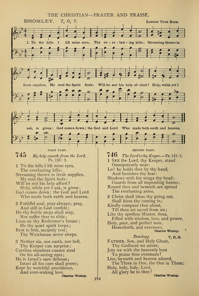 Hymnal of the Methodist Episcopal Church: with tunes page 273
