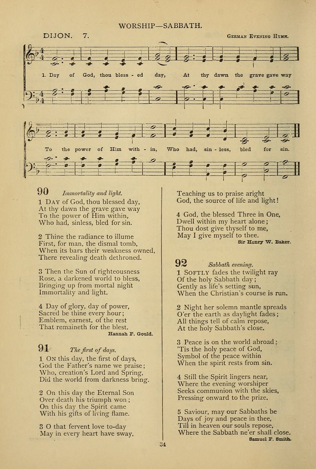 Hymnal of the Methodist Episcopal Church: with tunes page 31