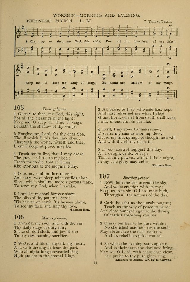 Hymnal of the Methodist Episcopal Church: with tunes page 36