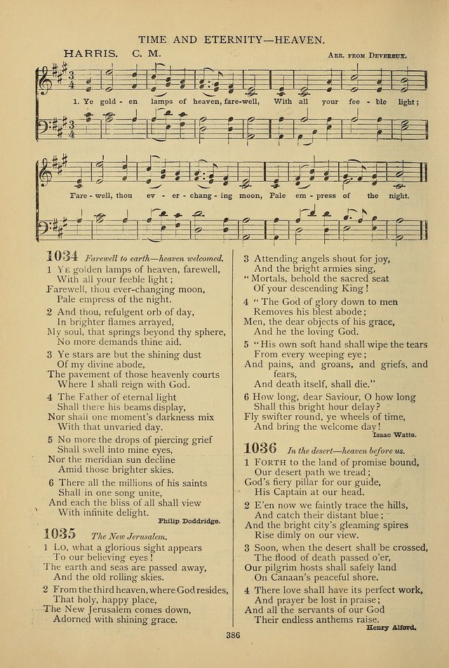 Hymnal of the Methodist Episcopal Church: with tunes page 383