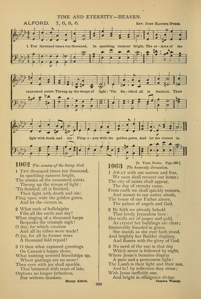 Hymnal of the Methodist Episcopal Church: with tunes page 395