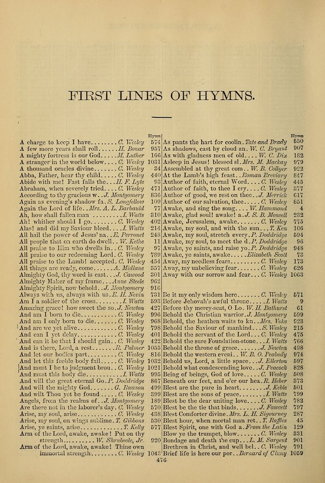 Hymnal of the Methodist Episcopal Church: with tunes page 473