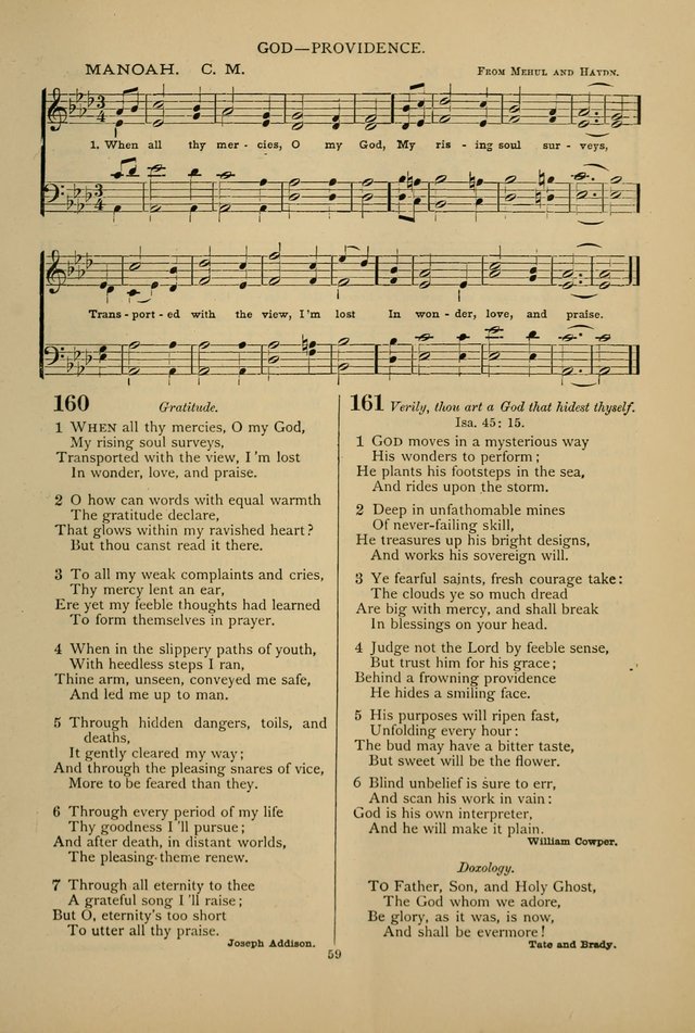 Hymnal of the Methodist Episcopal Church: with tunes page 56