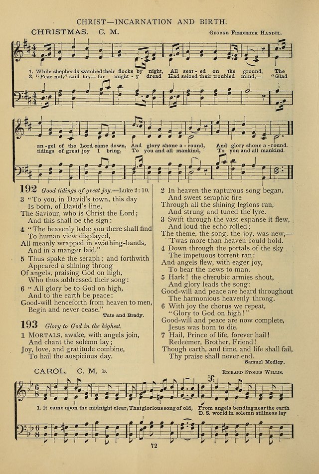 Hymnal of the Methodist Episcopal Church: with tunes page 69