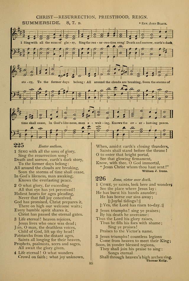 Hymnal of the Methodist Episcopal Church: with tunes page 82