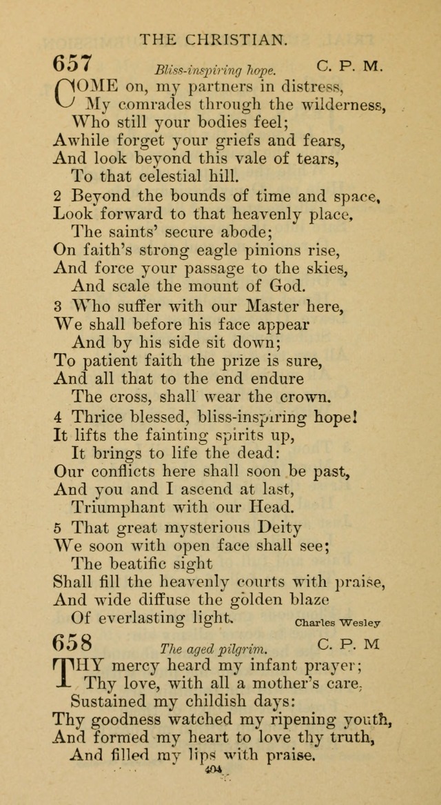 Hymnal of the Methodist Episcopal Church page 404
