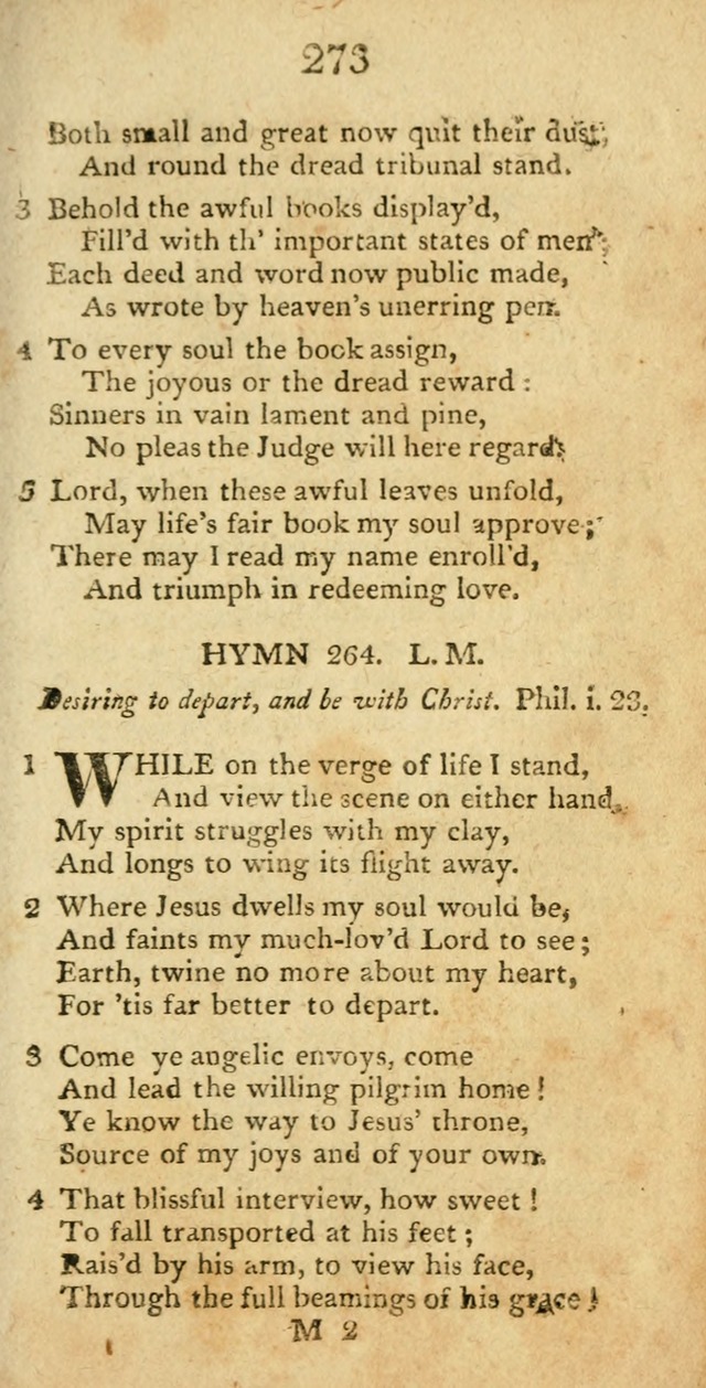 Hymns, Original and  Selected, for the Use of Christians. (5th ed. corr.) page 289