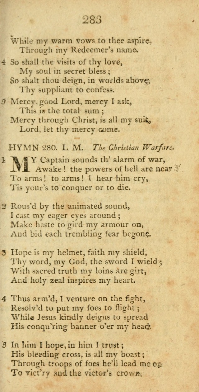 Hymns, Original and  Selected, for the Use of Christians. (5th ed. corr.) page 299