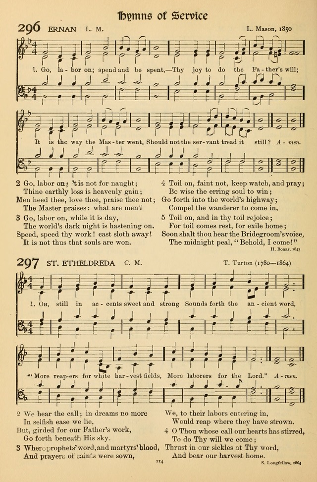Hymns of Worship and Service (Chapel Ed., 4th ed.) page 218