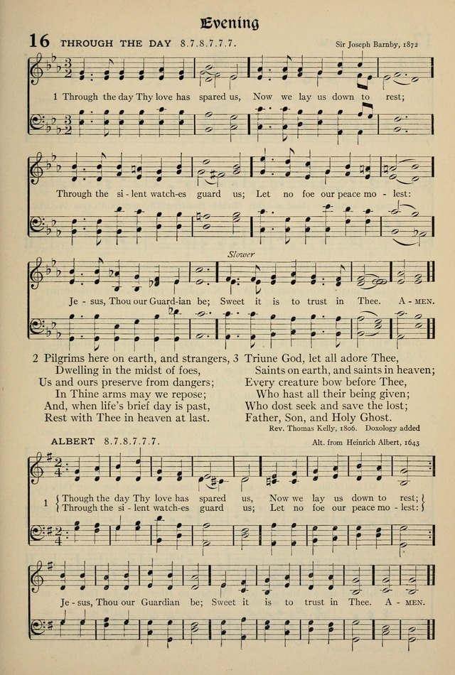 The Hymnal: published in 1895 and revised in 1911 by authority of the General Assembly of the Presbyterian Church in the United States of America page 13