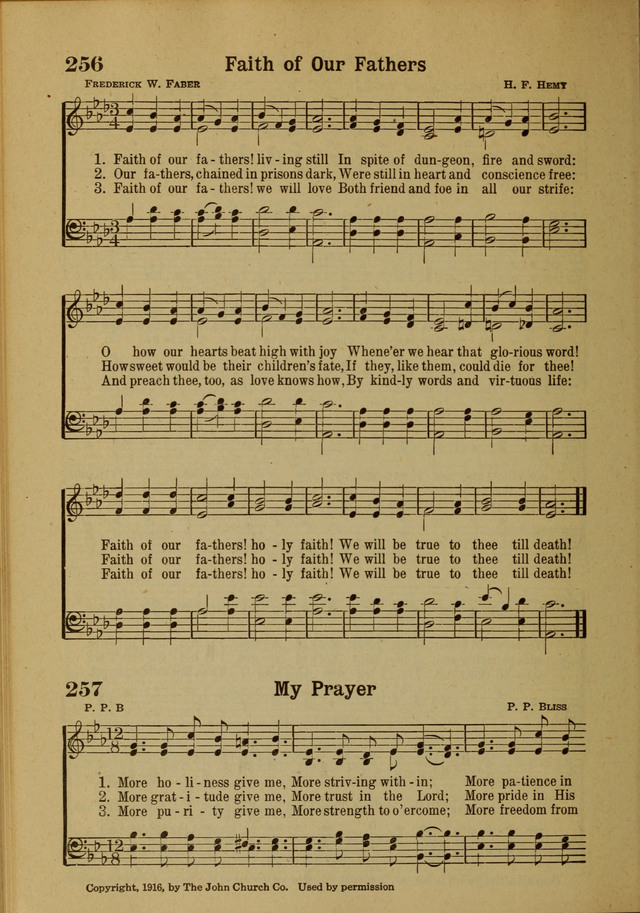 Hymns of Praise: for the Church and Sunday School page 240
