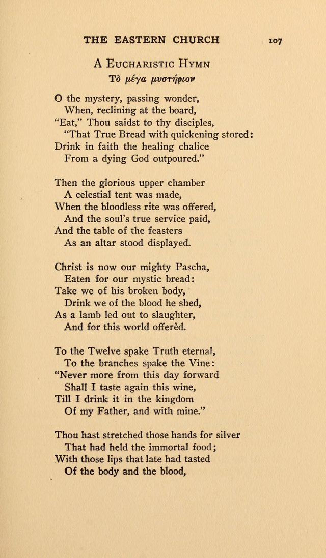 Hymns and Poetry of the Eastern Church page 102