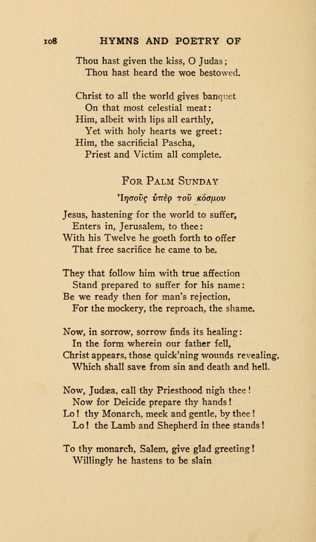 Hymns and Poetry of the Eastern Church page 103