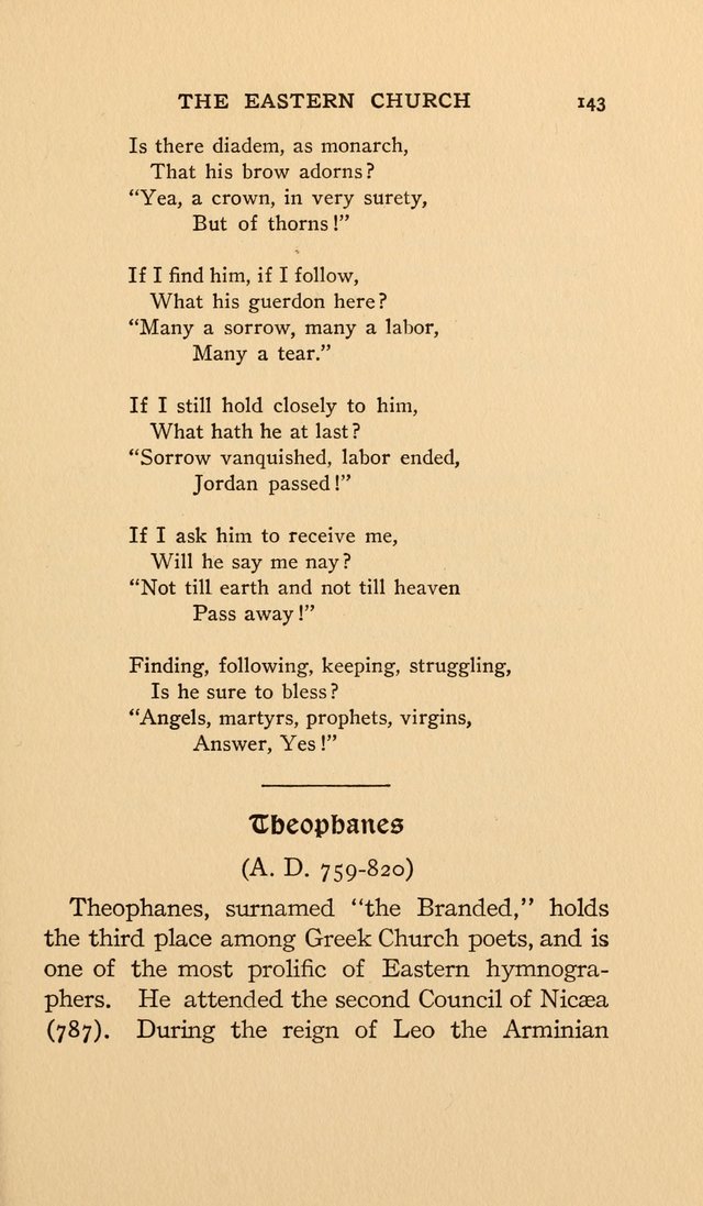 Hymns and Poetry of the Eastern Church page 138