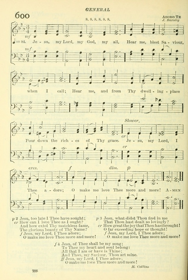 The Church Hymnal: revised and enlarged in accordance with the action of the General Convention of the Protestant Episcopal Church in the United States of America in the year of our Lord 1892. (Ed. B) page 756