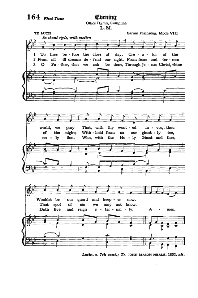 The Hymnal of the Protestant Episcopal Church in the United States of America 1940 page 212