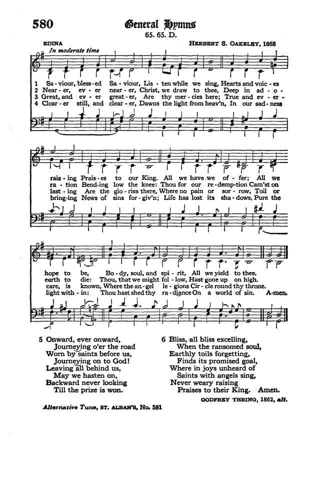 The Hymnal of the Protestant Episcopal Church in the United States of America 1940 page 666