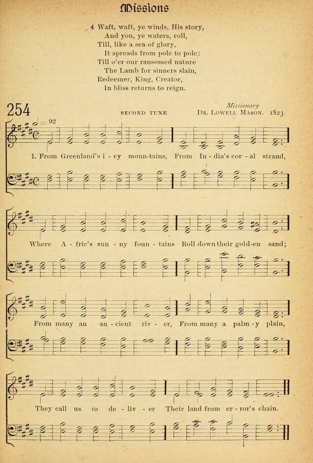 The Hymnal: revised and enlarged as adopted by the General Convention of the Protestant Episcopal Church in the United States of America in the of our Lord 1892..with music, as used in Trinity Church page 291