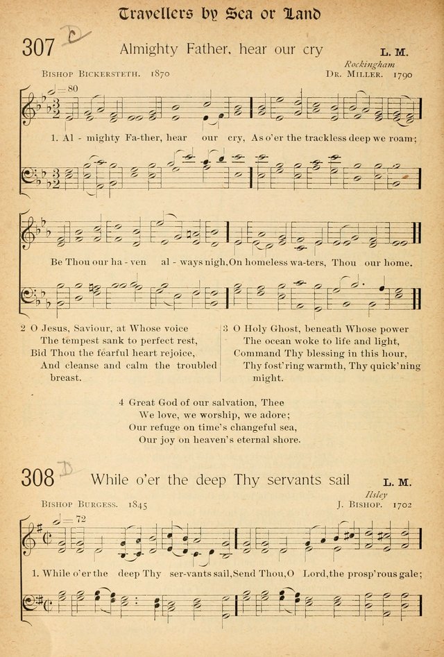 The Hymnal: revised and enlarged as adopted by the General Convention of the Protestant Episcopal Church in the United States of America in the of our Lord 1892..with music, as used in Trinity Church page 348