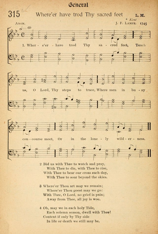 The Hymnal: revised and enlarged as adopted by the General Convention of the Protestant Episcopal Church in the United States of America in the of our Lord 1892..with music, as used in Trinity Church page 356