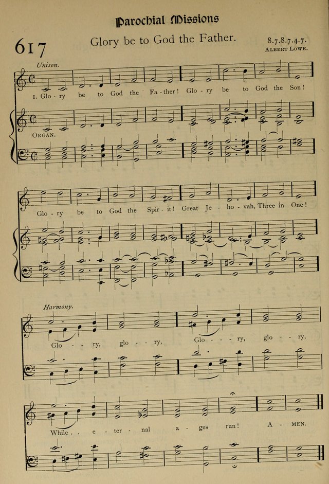 The Hymnal, Revised and Enlarged, as adopted by the General Convention of the Protestant Episcopal Church in the United States of America in the year of our Lord 1892 page 721