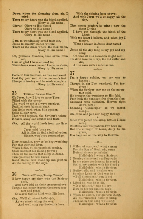 Highway Songs: for Gospel meetings, camp meetings, family worship, Sabbath schools, little soldiers page 24