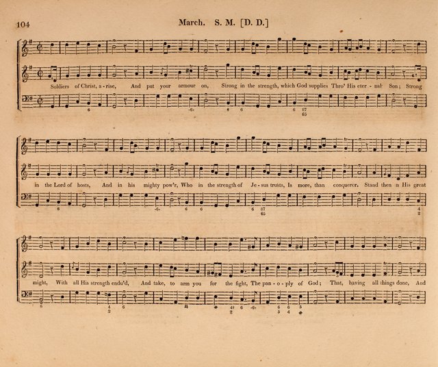 Harmonia Sacra: a Compilation of Psalm and Hymn Tunes [from the most celebrated European masters] page 104