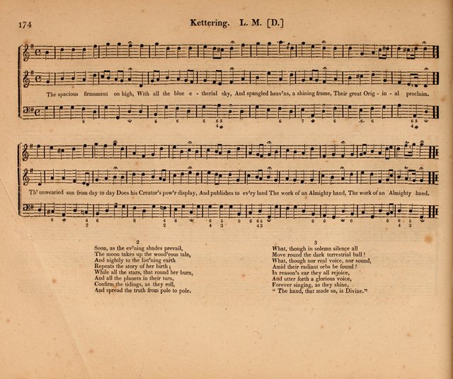Harmonia Sacra: a Compilation of Psalm and Hymn Tunes [from the most celebrated European masters] page 174
